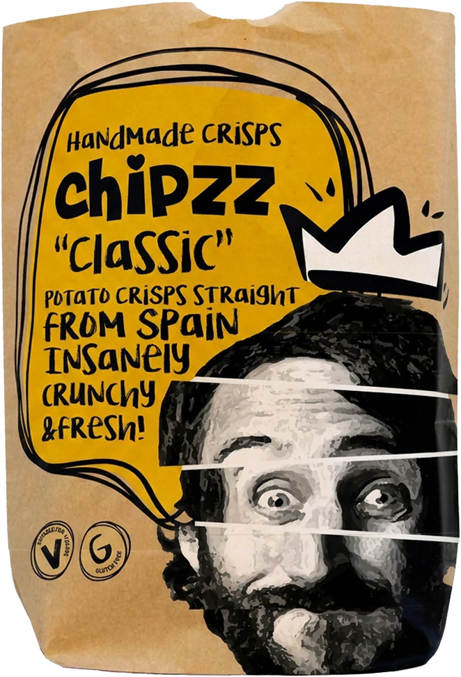 Produktabbildung der Kartoffelchips CHIPZZ Classic.