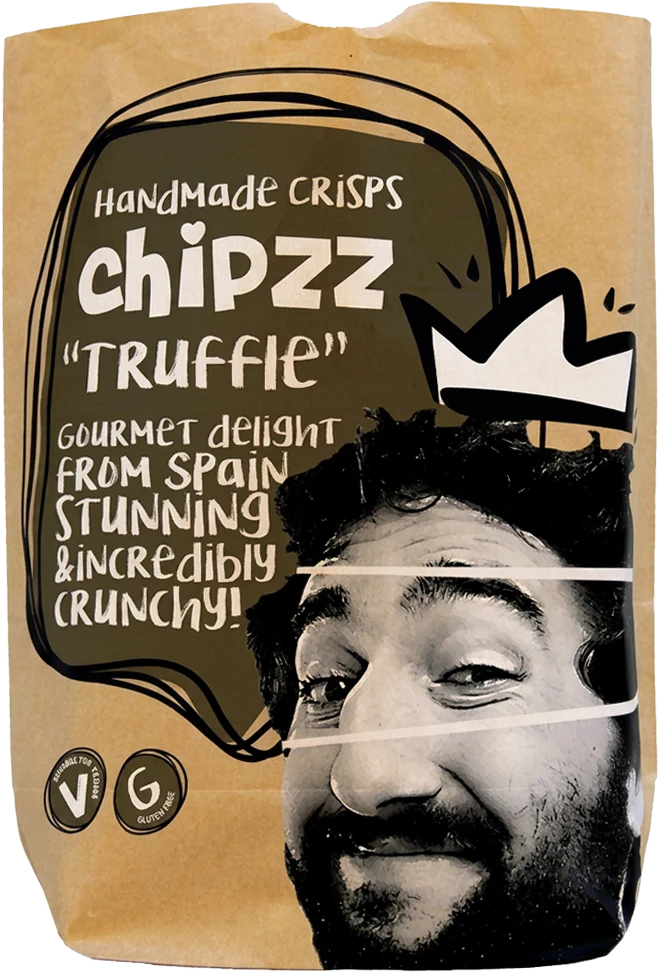 Produktabbildung der Kartoffelchips CHIPZZ Truffle.